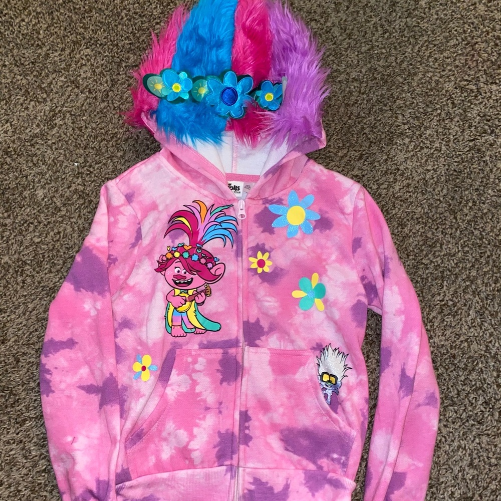 Girls Youth Trolls Hoodie